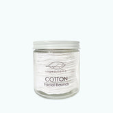 Saged Home Saged Home Cotton Facial Rounds - Reusable Facial Rounds, Washable & Reusable, 100% Organic Cotton Flannel, 30 Pack, In Jar