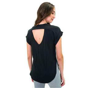 Satya Open Back Tee
