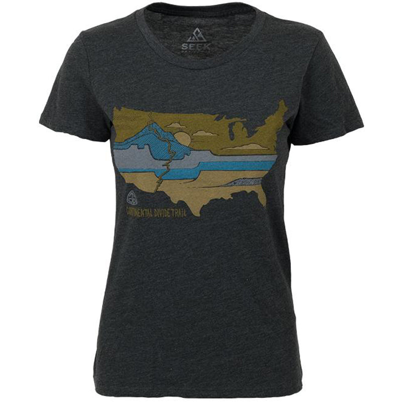 Women's Divided Landscapes Graphic Tee