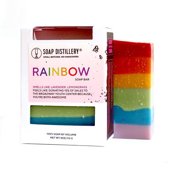 Rainbow BYC Donation Natural Soap Bar