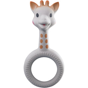 Natural Rubber Giraffe Teething Ring