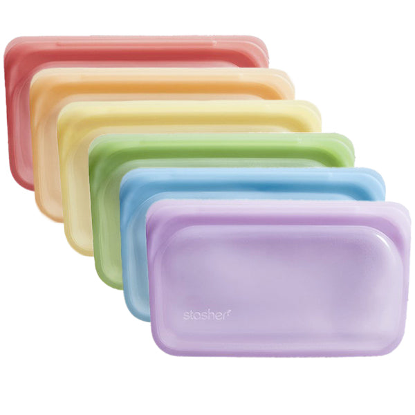 Rainbow Kit: Silicone Snack Stasher Bag