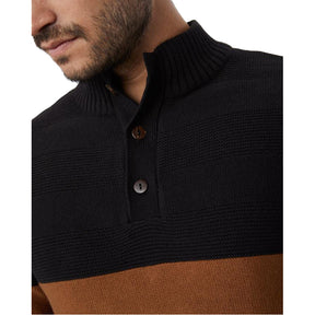 Men's Iko Waffle Knit Button Up