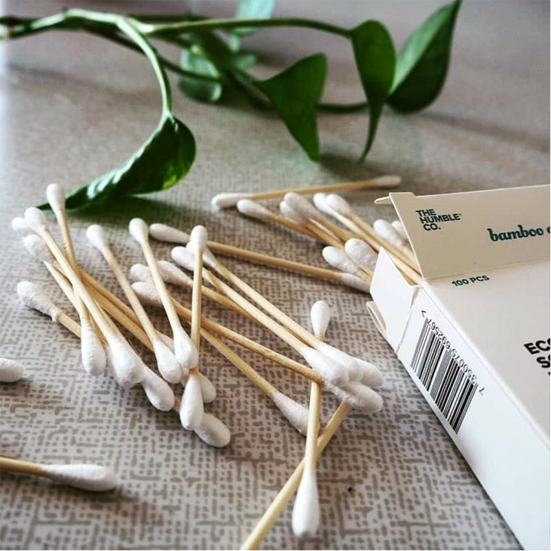 Biodegradable Cotton Swabs - 100pk