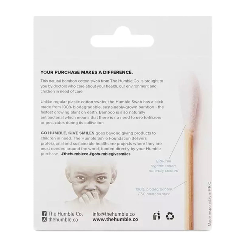 Biodegradable Cotton Swabs - 100pk