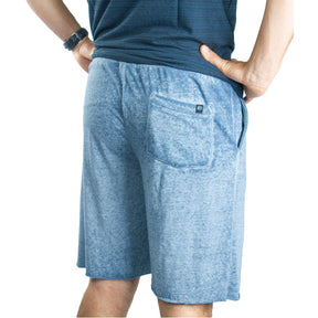 Men's Burnout Cutoff Shorts