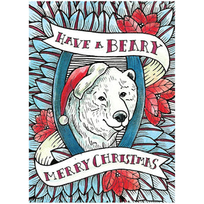 Beary Merry Christmas Cards 10pk