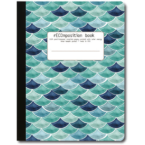 Mermaid Recycled ECO Composition Notebook