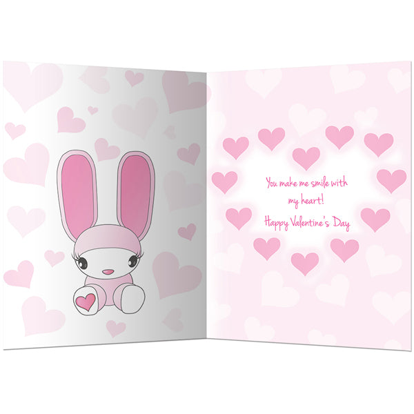 My Bunny Valentine's Day Cards 4pk