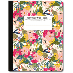 Pink in Bloom Recycled ECO Composition Notebook