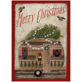 Rustic Camper Christmas Cards 10pk