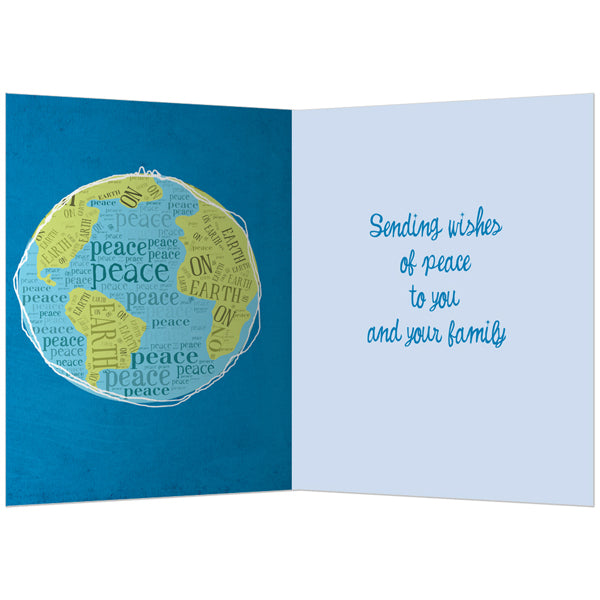 Peace on Earth Holiday Greeting Cards 10pk