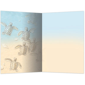 Turtles to the Sea Thank You Cards 12pk