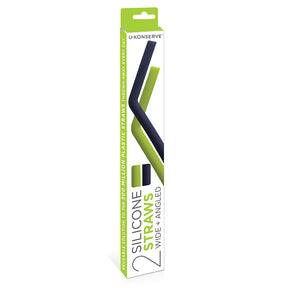 Flexible Silicone Straws - 2pk