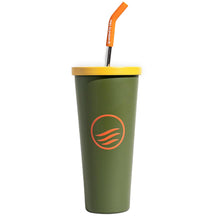 Insulated Steel Straw Tumbler 24oz