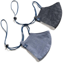 Paracord Hemp Blend Reusable Face Mask - 2pk