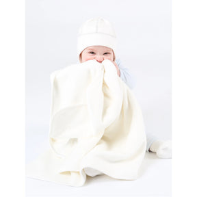 Organic Cotton Sherpa Baby Blanket