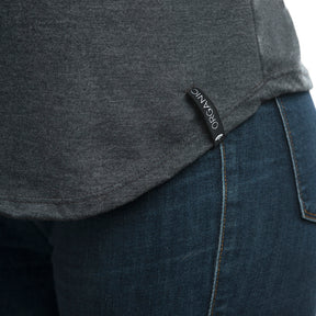 Ungalli Organic Charcoal Slouchy Tee