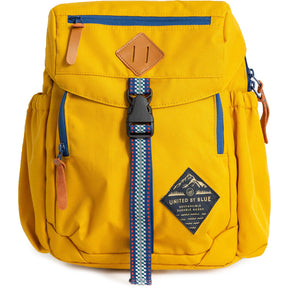 Bluff Recycled Polyester Utility Travel Backpack - Mustard