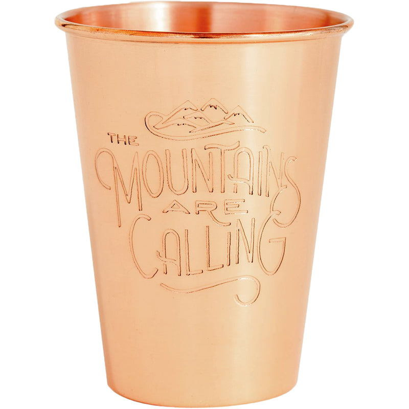 Mountains are Calling Copper Tumbler