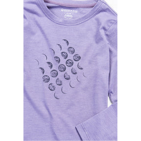 Girl's Moon Cycle Long Sleeve Shirt