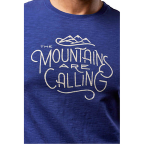 Men's "Mountains Are Calling" Crew Tee