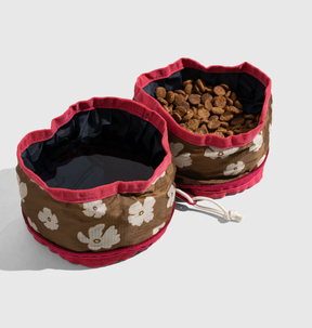 Recycled Polyester Collapsible Dog Bowl
