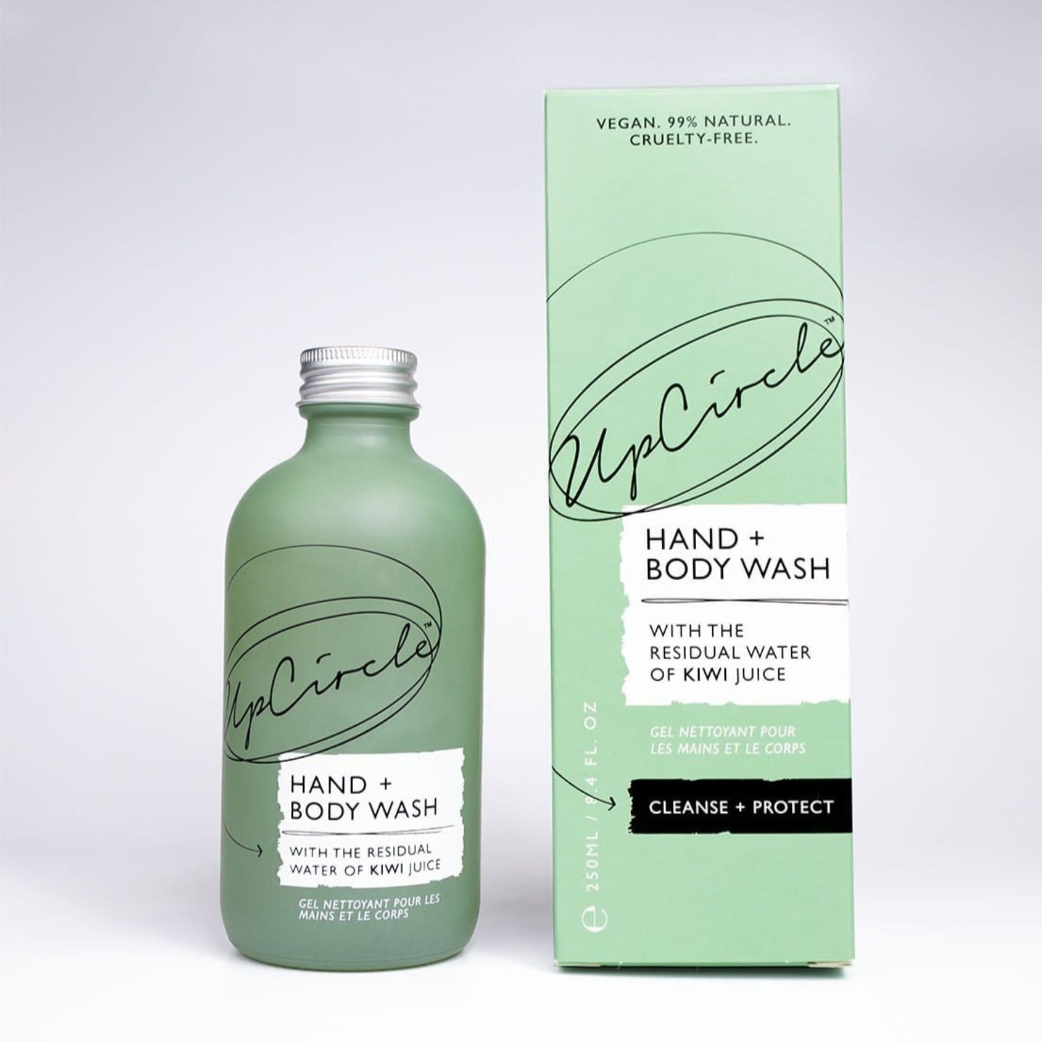 UpCircle Beauty Natural Hand & Body Wash with Lemongrass