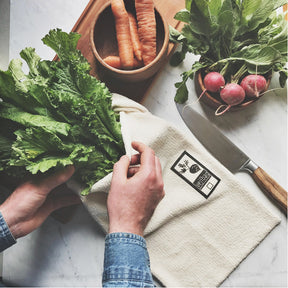 Large Organic Cotton Veggie Bag