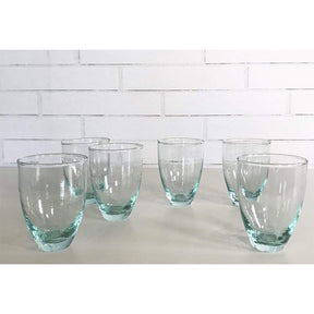 Handmade Stemless Wine Glasses 6ct