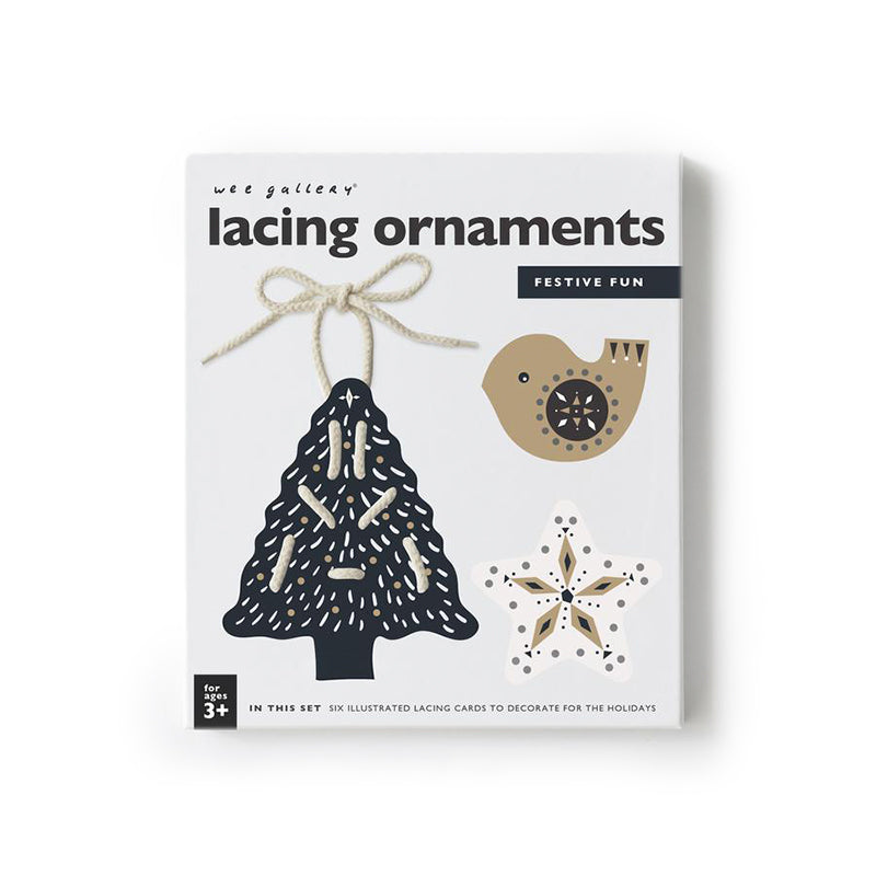 Festive Fun Lacing Ornaments