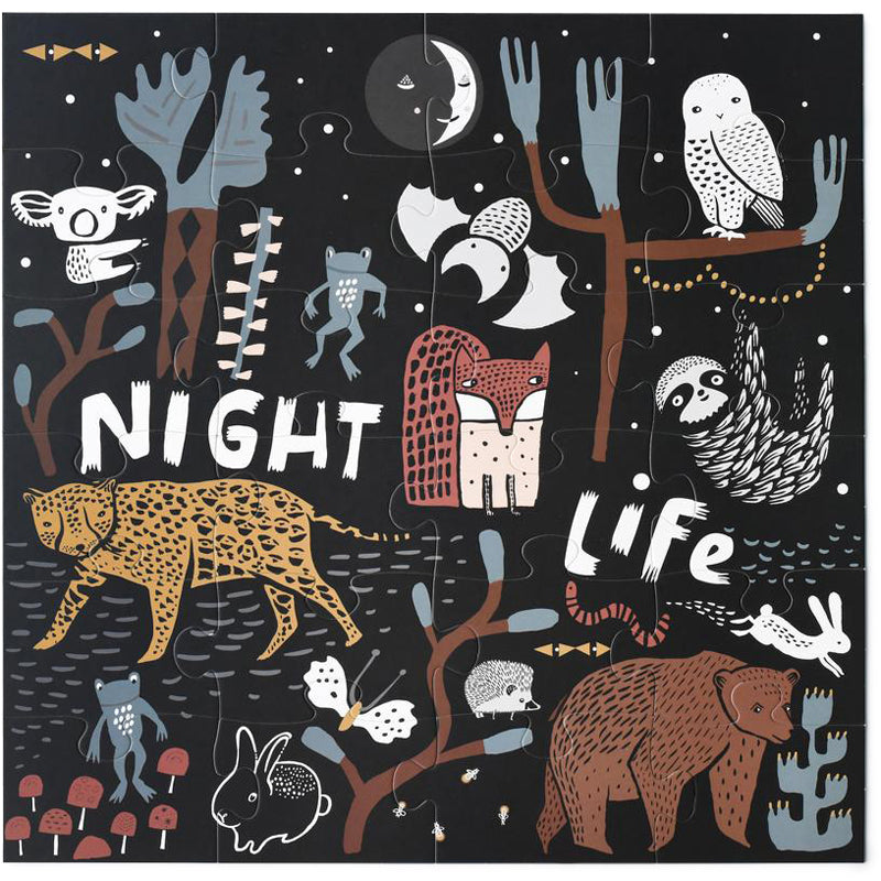 Night Life Kids Floor Puzzle