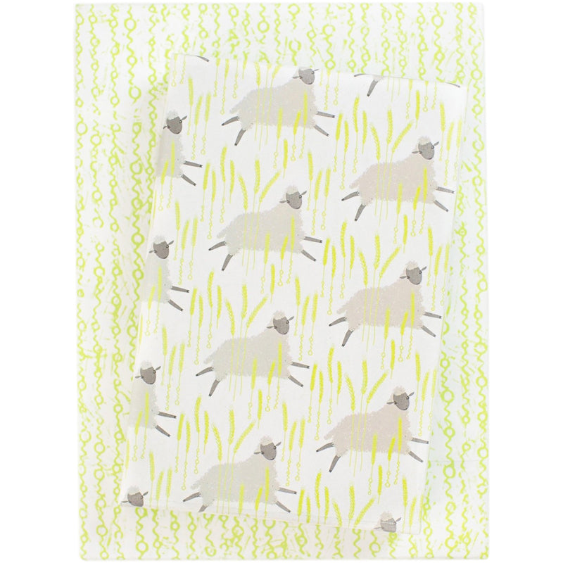 Frolicking Lambs Recycled Gift Paper (3pk)
