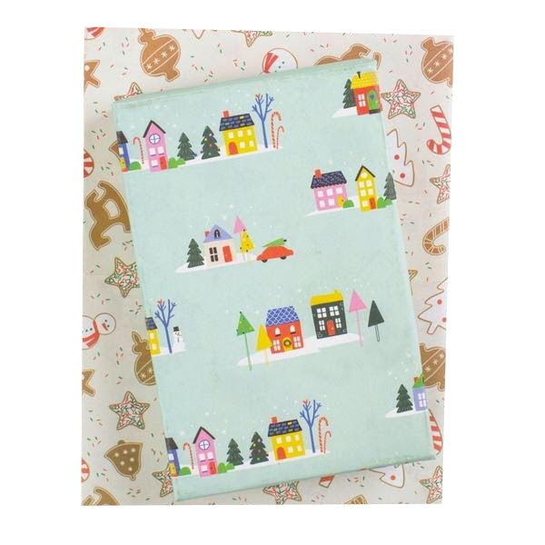 Home for the Holidays Recycled Gift Paper (3pk)