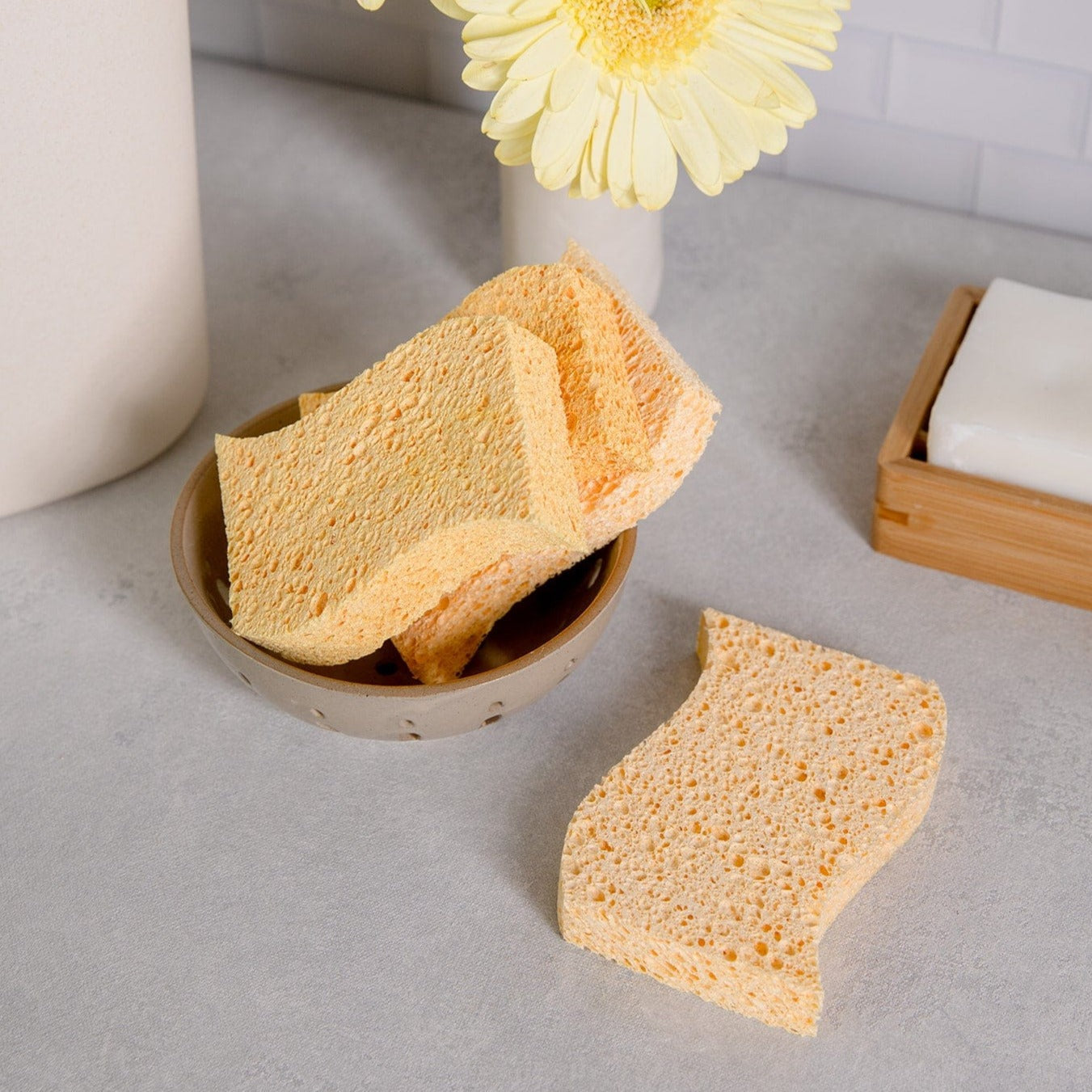 Scrubbing Bubbles Kitchen & Dish Sponge, 2 in 1 - 2 sponges