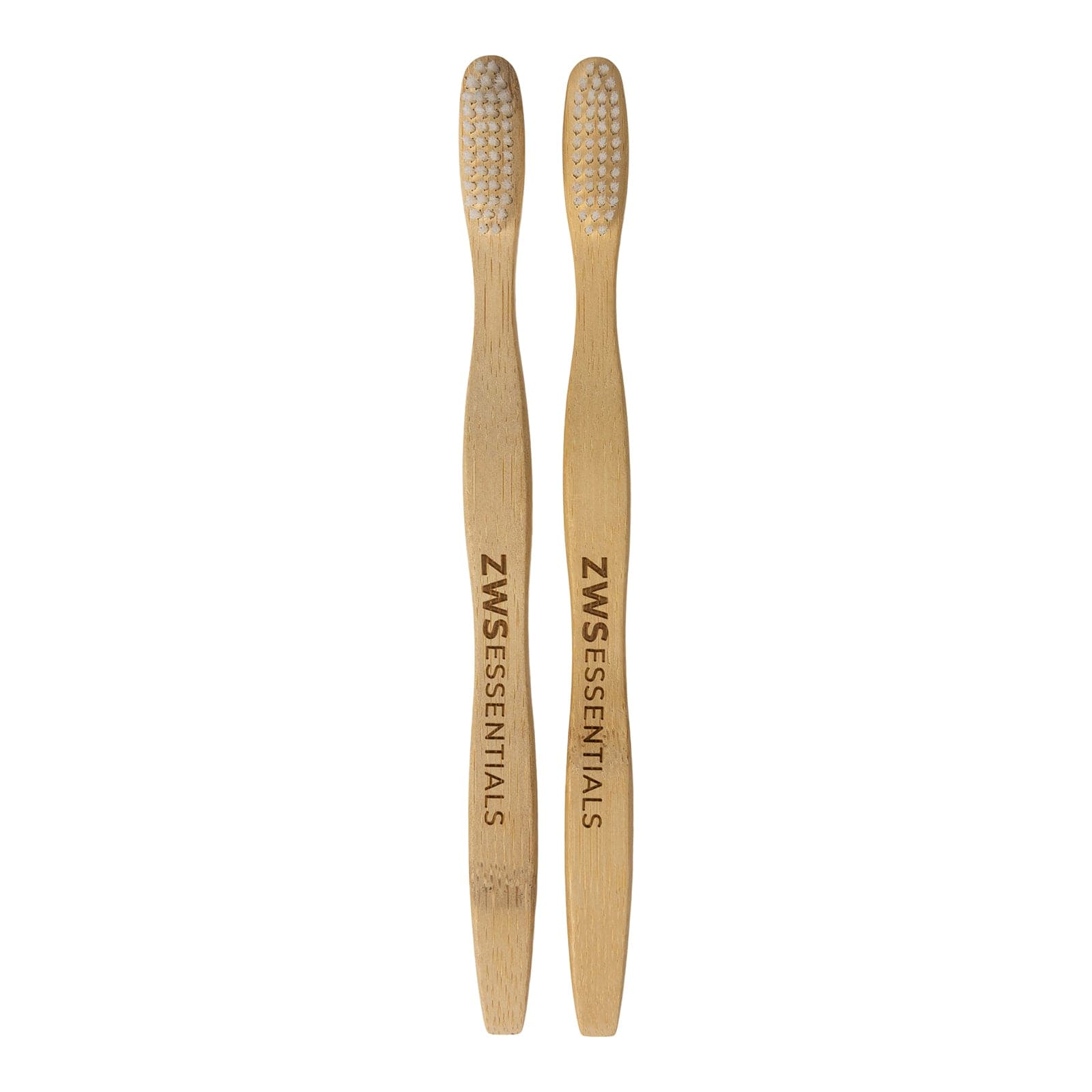 Zero Waste Store Bamboo Toothbrush - Adult - Zero Waste Toothbrush, Plastic Free, Compostable, Castor Bean Bristles