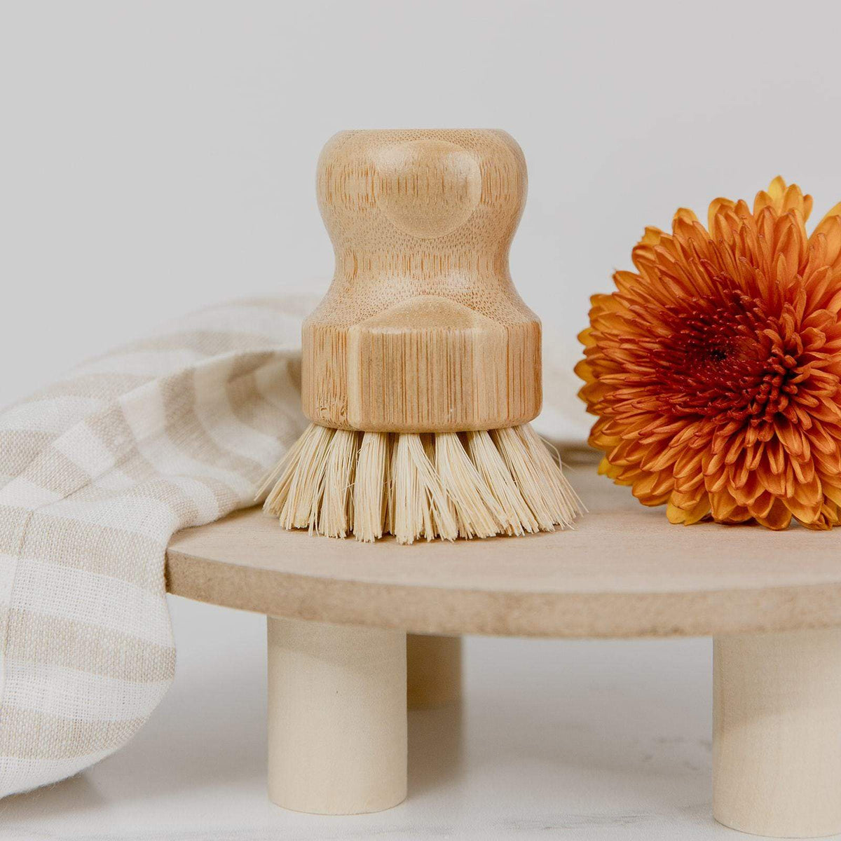Bamboo Toilet Bowl Brush Cleaner and Stand | Bathroom | Cleaning Tools |  Sustainable | Eco Friendly | Compostable | All Natural | Zero Waste