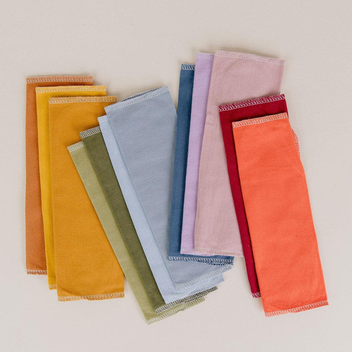 ZWS Essentials Reusable Paper Towels - UnPaper Towels, Pre-Rolled , 100% Organic Cotton, 24 Pack