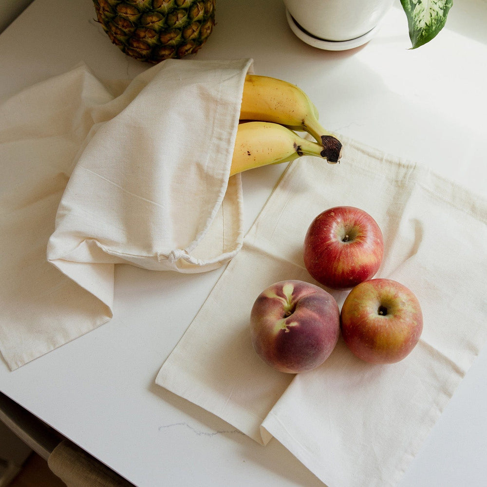 Muslin Bag Organic Cotton Muslin Produce Bag - Zero Waste Muslin Bag - Eco Bags ...